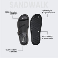 Men's casual Velcro Mule Soft comfort