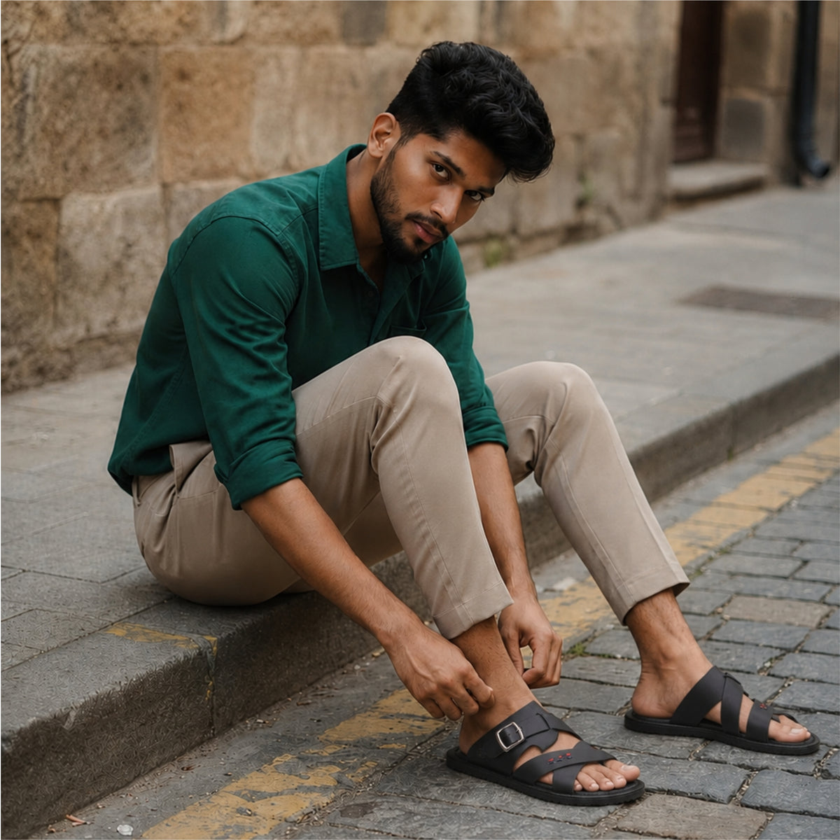Men's Flat Toe Ring Soft comfort