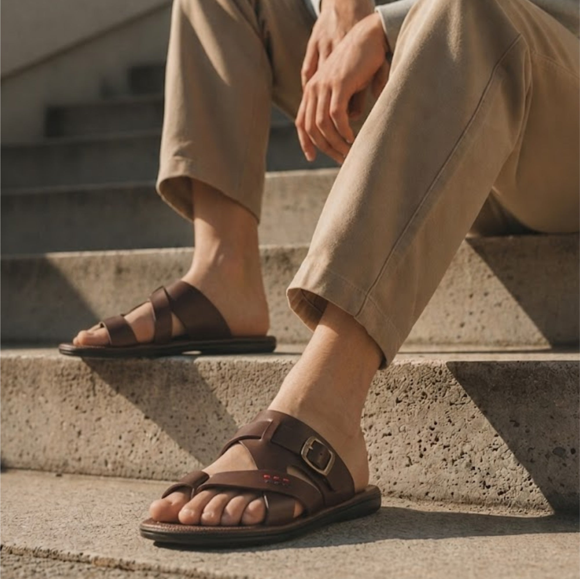 Men's Flat Toe Ring Soft comfort