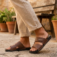 Men's casual Velcro Mule Soft comfort