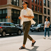 Men's Flat Mule Soft comfort