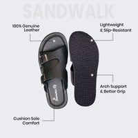 Men's Flat Buckle Mule Soft comfort