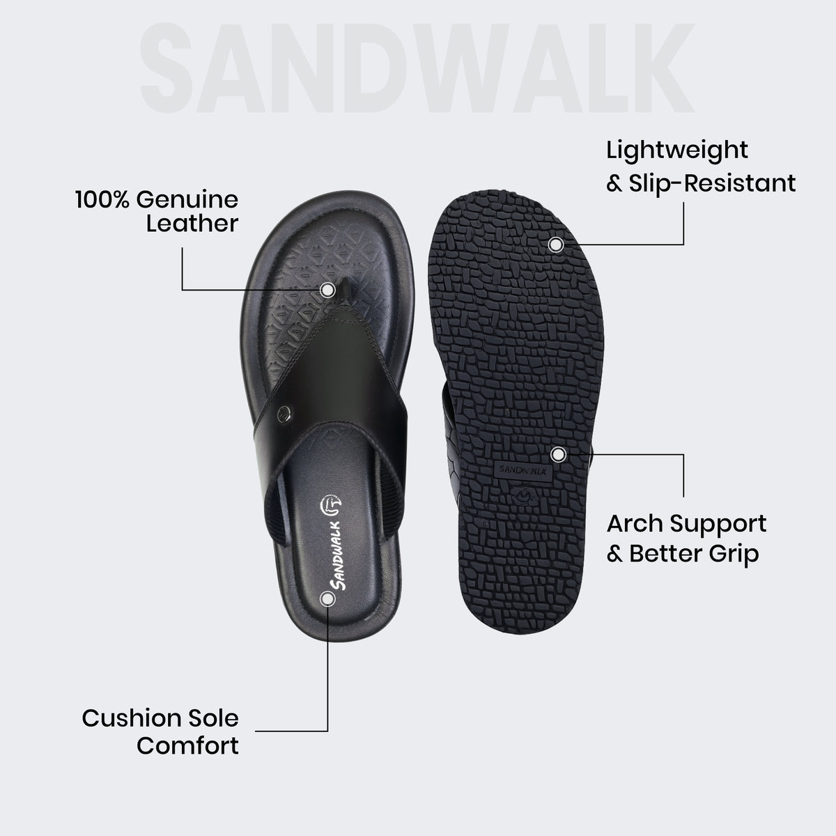 Men's Flat Thong Soft comfort
